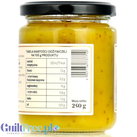 Sad Danków Bio Pineapple with Chia, organic jam with no added sugar or sweeteners, 100% fruit