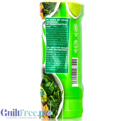 Inlead Premium Sauce Wasabi Mayo - kremowy ostry majonez light 90% mniej tłuszczu