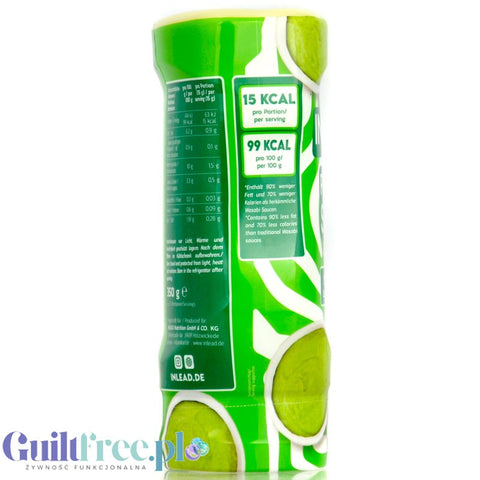 Inlead Premium Sauce Wasabi Mayo - kremowy ostry majonez light 90% mniej tłuszczu