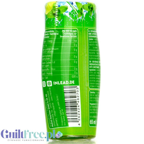 Inlead Squeeze Syrup Mojito - skoncentrowany syrop do wody bez cukru i kalorii na 8L