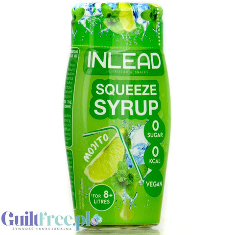 Inlead Squeeze Syrup Mojito - skoncentrowany syrop do wody bez cukru i kalorii na 8L