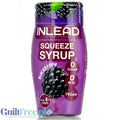 Inlead Squeeze Syrup Blackberry - concentrated blackberry syrup for water, sugar-free and calorie-free, for 8 L