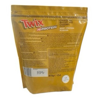 *DEFECT* Twix Hi-Protein Whey Protein Powder Chocolate, Biscuit & Caramel  (875g)