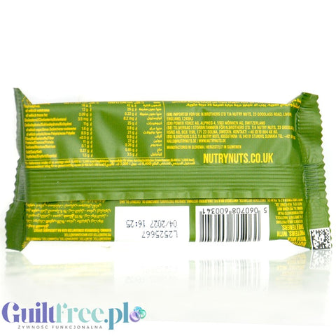 Nutry Nuts Pistachio Butter Cups White Chocolate - miseczki proteinowe 67% mniej cukru, Biała Czekolada & Pistacje