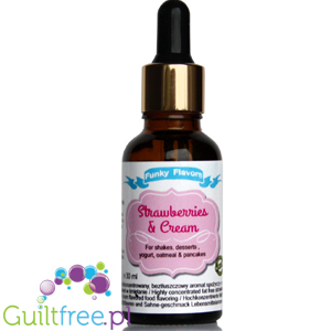  Funky Flavors Highly concentrated Milk Chocolate flavor for shakes, desserts, yogurt, ice cream & pancakes 