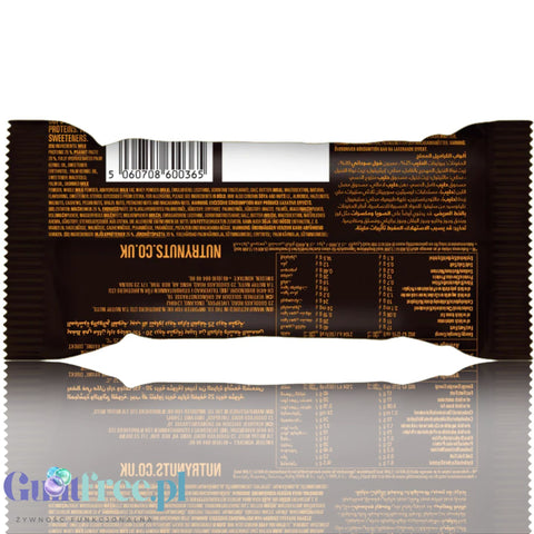 Nutry Nuts Peanut Butter Cups Salted Caramel - Protein Cups with 67% Less Sugar, White Chocolate & Peanut Butter