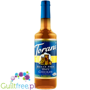 Torani Sugar Free Syrup, White Chocolate - White sugar-free chocolate syrup with natural aromas
