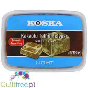 Koska Şeker Ilavesiz light cocoa butter tahin helva 