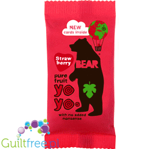 YoYo Bear pure fruit roll Strawberry