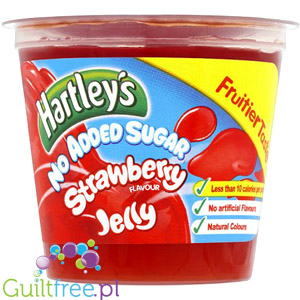 Hartley's 5kcal Strawberry Flavor Jelly - Strawberry flavored jelly 5kcal