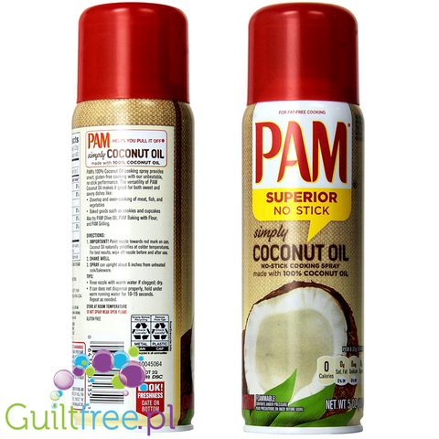 PAM Simply Coconut no-stick cooking spray