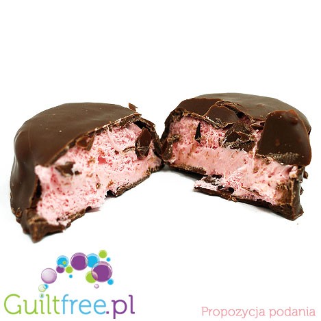 Russell Stover Sugar Free Candy Peg Bag, Strawberry Cream Naturally Flavored Candy Covered in Chocolate - Chocolate without suga