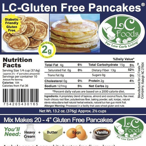 LC Foods Gluten Free Pancake Mix