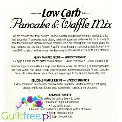 New Hope Mills LowCarb Pancake Waffle Mix