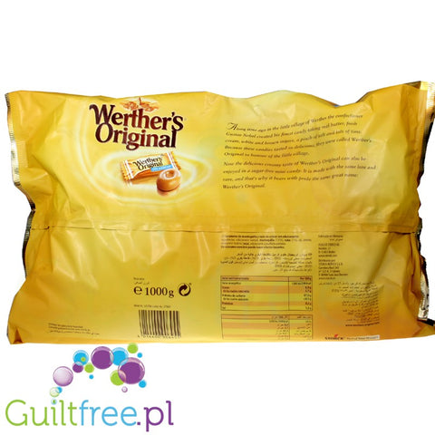 Werther's Original Milk sweetened sugar desserts