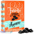 Amarelli Favette Liquirizia di Calabria 60g - czysta włoska lukrecja z Kalabrii 100% bez cukru z miętą