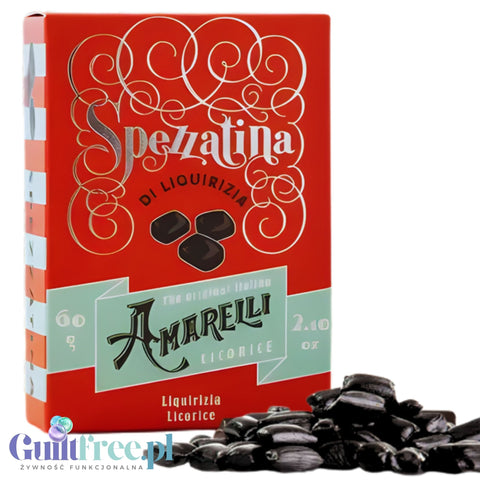 Amarelli Liquirizia Spezzatina di Liquorizia 60g - kalabryjska lukrecja 100% bez cukru i słodzików