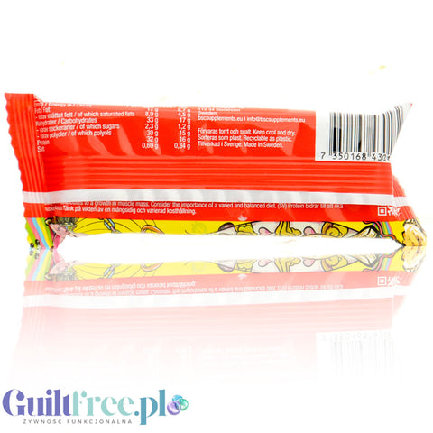 BSC Mellow Bar Banana - puszysty baton proteinowy a la marshmallow w czekoladzie 16g białka