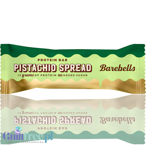 Barebells Protein Bar Pistachio Spread - baton proteinowy w czekoladzie z nadzieniem pistacjowym