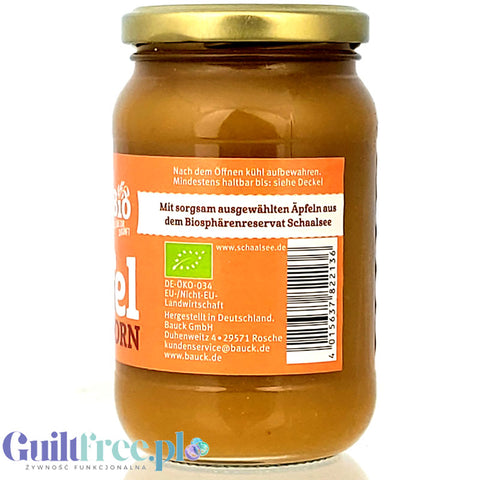 Bauck Muhle Bio Apfel Sanddorn - organiczny mus jabłkowy z rokitnikiem bez dodatku cukru
