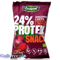Biopont 24% Protein Lentil Beetroot & Pepper - chrupki z soczewicy z burakiem i pieprzem