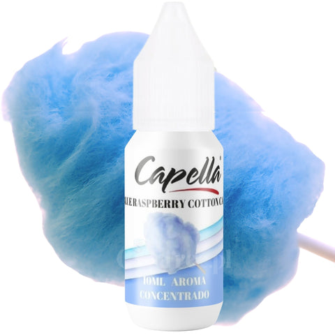 Capella Blue Raspberry Cotton Candy, Wata Cukrowa - skoncentrowany aromat spożywczy bez cukru i bez tłuszczu