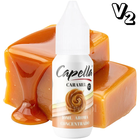 Capella Caramel V2 - skoncentrowany karmelowy aromat bez cukru i bez tłuszczu
