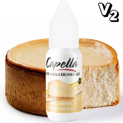 Capella New York Cheesecake V2 - Sernik Nowojorski - skoncentrowany aromat spożywczy bez cukru i bez tłuszczu