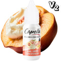 Capella Peaches & Cream V2 - aromat brzoskwiniowo-śmietankowy bez cukru i bez tłuszczu