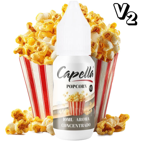 Capella Popcorn V2 - skoncentrowany aromat spożywczy bez cukru i bez tłuszczu