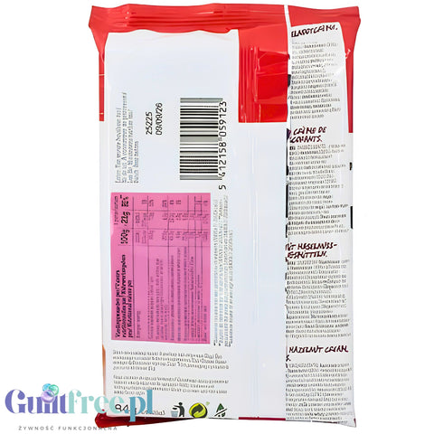 Damhert Dolci Bars With Hazelnut Cream 4x21g wafelki w czekoladzie nadziewane kremem a la Bueno