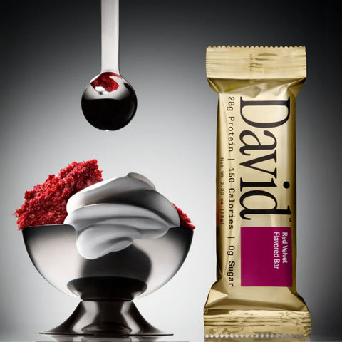 David Protein Bar Red Velvet 62g