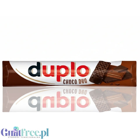 Duplo Choco Duo (CHEAT MEAL) edycja limitowana, wafelek kakaowy z mleczną i ciemną czekoladą z orzechami