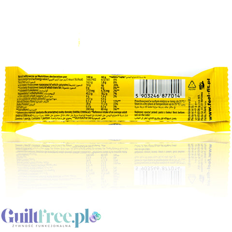 FeelFIT Protein Crispy Vanilla - chrupiący waniliowy baton białkowy 28% białka