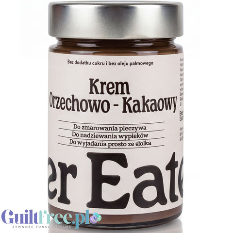 Finer  Eaters  krem orzechowo-kakaowy  bez dodatku cukru i oleju palmowego 400g