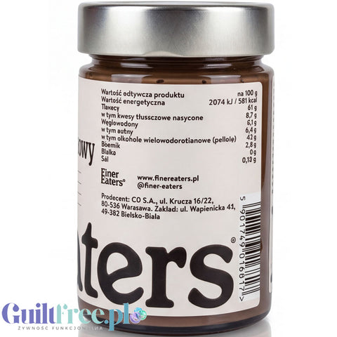 Finer  Eaters  krem orzechowo-kakaowy  bez dodatku cukru i oleju palmowego 400g