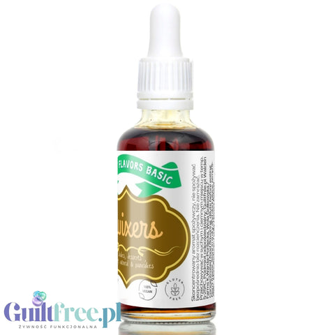 Funky Flavors Basic Twixer 30ml - aromat spożywczy bez cukru i słodzików, Karmel, Herbatnik & Czekolada