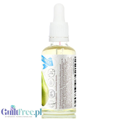 Funky Flavors Sweet Juicy Pear STEVIA - słodzony aromat spożywczy gruszkowy, bez cukru, tłuszczu i kalorii
