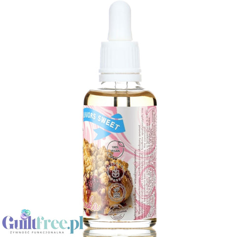 Funky Flavors Sweet Malinianka - słodzony skoncentrowany aromat drożdżówki z malinami i furą kruszonki