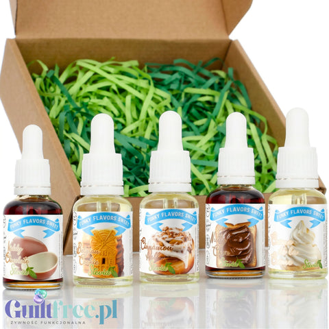 Funky Flavors Sweet 5 x 10ml, Set Testerski Just One More Bite STEVIA