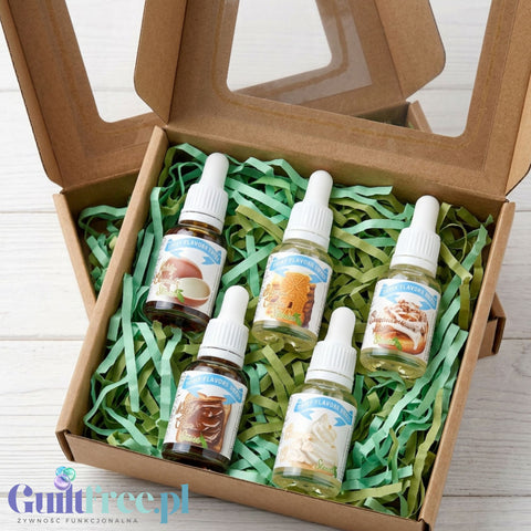 Funky Flavors Sweet 5 x 10ml, Set Testerski Just One More Bite STEVIA