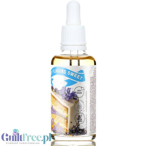 Funky Flavors Sweet London Fog Cake - kropelki bez cukru o smaku ciasta z kremem Earl Grey, bergamotką i lawendą