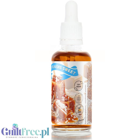 Funky Flavors Sweet Salted Caramel - słodzony aromat bez cukru, tłuszczu i kcal, Słony Karmel