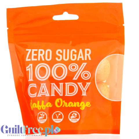 Future Candy 100% Zero Sugar Sweets,  Jaffa Orange - landrynki bez cukru o smaku pomarańczy Jaffa