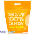 Future Candy 100% Zero Sugar Sweets,  Lemonade Fizz Balls - landrynki bez cukru o smaku lemoniady cytrynowej