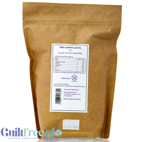 Grapoila Dried Grape Skin - bezglutenowy błonnik winogronowy 70g błonnika