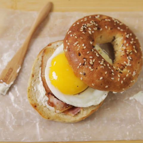 Hero Everything Bagels - keto protein bagels with seeds, only 5g net carbs