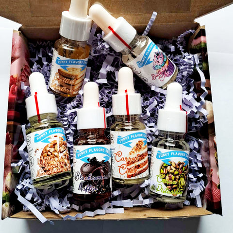 Funky Flavors Sweet 6 x 10ml, Set Testerski Szczęśliwa Trzynastka