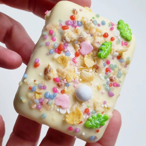 KoxBar Birthday Cake PRE-ORDER April 15 - artisanal protein bar