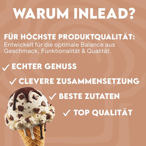 Inlead Flavor Powder Stracciatella 90g - błonnikowy aromat słodzący w proszku bez cukru